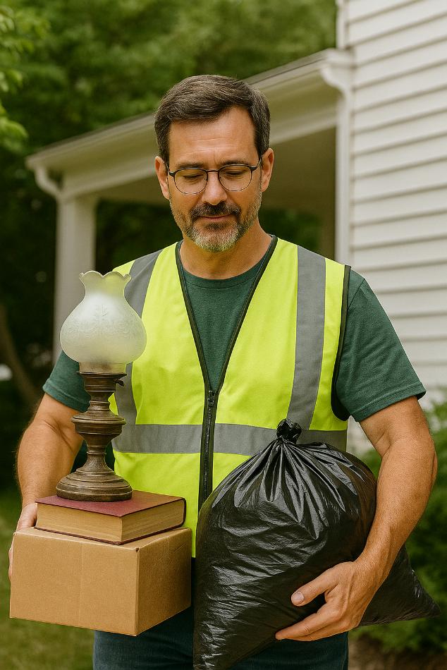 cleaning out house auburn maine